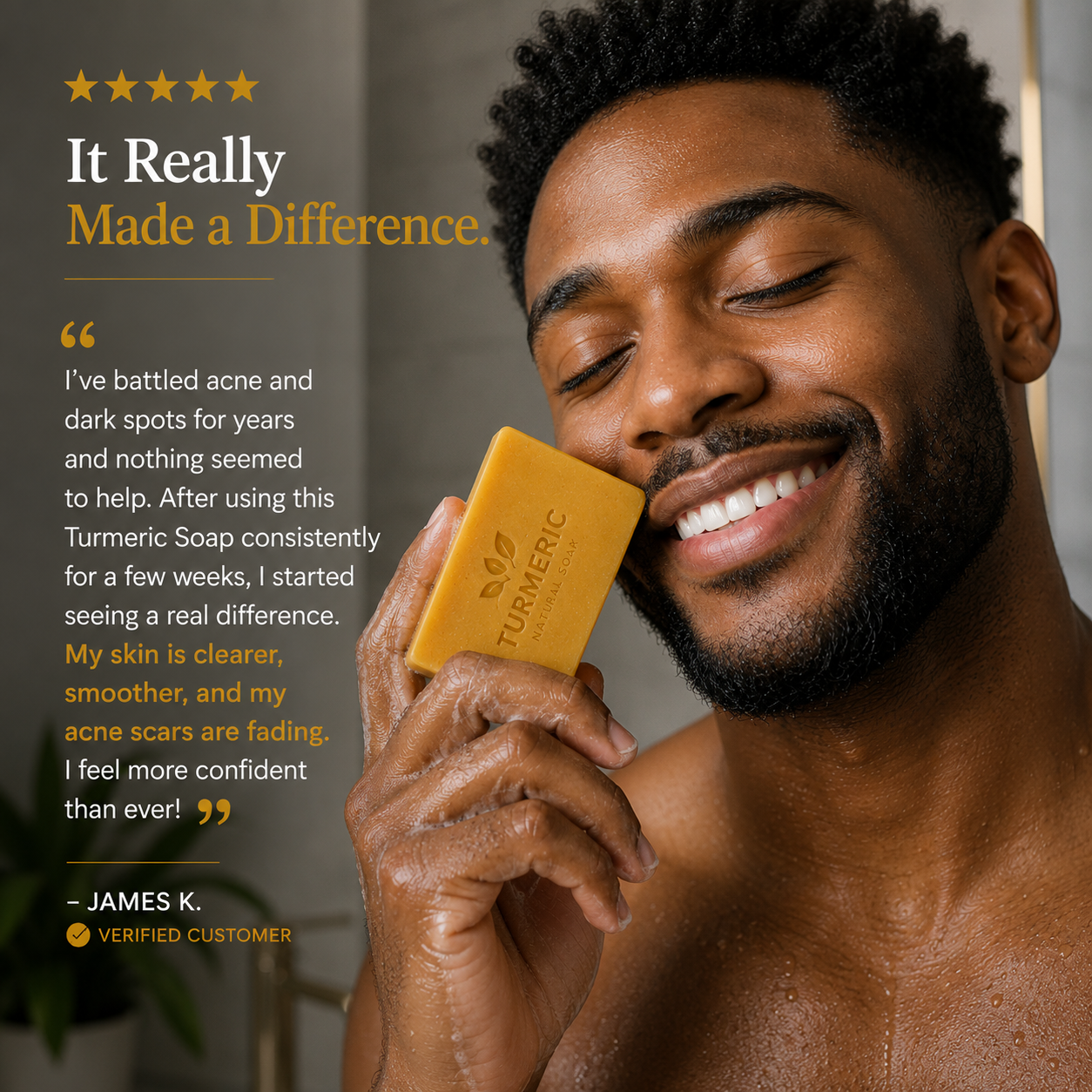 Turmeric Fade & Glow Bar